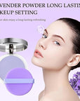 Lavender Matte Setting Powder, Oil Control Smooths Facial (Purple, 0.) 38oz