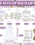 50 Set Employee Appreciation Gifts Bulk Nurse(Wildflower)