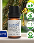 HIQILI 0.33 Fl Oz Frankincense Essential Oil, Relaxing, Skin Care, Camp Atmosphere Creation, Can be Added to Body Lotions, Creams, Aromatherapy Use - 10ml