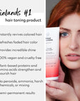 Four Reasons Color Mask - Red Copper - (27 Colors) Toning Treatment, Color Depositing Conditioner, Tone & Enhance Color-Treated Hair - Semi Permanent Hair Dye, Vegan and Cruelty-Free, 6.76 fl oz