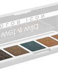 wet n wild Color Icon Eyeshadow Makeup 5 Pan Palette, Matte, Shimmer, Metallic, Long Wearing, Rich Buttery Pigment, Cruelty Free - My Lucky Charm