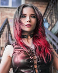 ONE-TIME USE Red Temporary Hair
