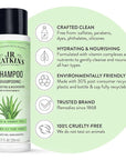 J.R. Watkins Daily Hydration Shampoo, Aloe & Green Tea - 12 fl oz (Pack of 2)