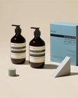 Aesop Reverence Aromatique Duet | Skin Softening Hand Wash & Hand Balm | Woody, Earthy, Smoky | Vetiver Root, Petitgrain, Bergamot Rind | 16.9 oz / 500 mL