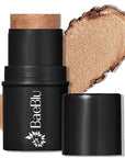Organic Tint Tube, 100% Natural Vegan Gluten-Free Cream Bronzer Multi-Stick, Made in USA, Amaretto