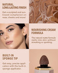 SHEGLAM Sun Sculpt Liquid Contour Stick Long Lasting Makeup-Warm Money