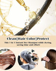 Bubble Hair Dye Shampoo,Natural Plant