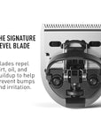 Bevel Beard Travel Trimmer SE for Men - Lightweight Cordless Mustache Trimmer, 4 Hour Rechargeable Battery Life, Tool Free Adjustable Zero Gapped Blade, Barber Supplies, Black (Packaging May Vary)