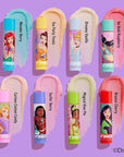 Lip Smacker Disney Princess Flavored Lip Balm Party Pack 8 Count, Clear, For Kids