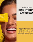 Acure Brightening Day Cream - Radiant Skin Day Cream with Cica & Argan Oil - Moisturizes, Evens Tone - 100% Vegan Formula - All Skin Types - Soothing & Nourishing Ingredients - 1.7 Fl Oz