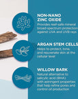 Andalou Naturals CLEAR SKIN Argan Stem Cell BB 2 Fl Oz