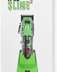 TPOB Slime 2 Barber Hair Clippers for Men 6800 RPM with Matte Green Case and X Fade Blade