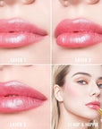Oulac Pink Lipstick for Women with Metallic 3D Shine Lightweight Hydrating Formula, High Impact Lip Color, Vegan Beauty, Full Coverage Lip Makeup, Christmas Gifts for Women, Hip & Hippie(11)