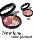 LAURA GELLER NEW YORK Baked Blush-n-Bronze Marbleized 2-in-1 Sculpting Bronzer Blush - Earthy Bronze - Contour Face with a Radiant Flush