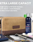 Toiletry bag for men,large mens