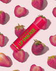 Lip Smackers Flavored Lip Balm Original & Best - Moisturizing, Soothing Trio Strawberry, Watermelon, & Cotton Candy