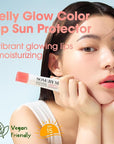 SOME BY MI V10 Hyal Lip Sun Protector Rosy – Pack of 2, 0.46oz – Korean Tinted Glow SPF 15 Sunscreen Lip Balm for Dry & Sensitive Lips – Hydrating with Hyaluronic Acid & Vitamin E – Korean Skin Care