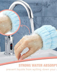 Microfiber wrist spa wash towel