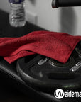 100% Cotton Washcloths Set 13” x 13” | Burgundy Towels | Set of 6 Ultra Soft and Highly Absorbent Washcloths Sets for Bathroom, Gym, Hotel, Spa | Machine Washable Face Towel