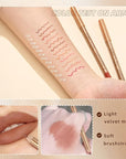 12PCS Matte Lip Liner Set,Waterproof Lipstick Liner Slim,High Pigmented Creamy Lipliners Pencil,Non-fading Long Lasting Lip Liner Pencil for Women