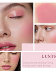 Cream Blush Stick for Cheeks Makeup,Waterproof Blush Face