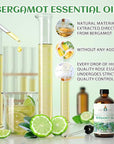 EVOKE OCCU Bergamot Essential Oil for Diffuser Skin Relaxation & DIY Wool Dryer Balls - 4 FL Oz