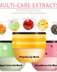 3 PCS Bee Lip Balm Honey Wrinkle
