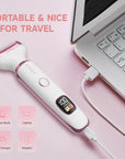 Electric Razor Shavers for Women 5 in 1 Electric Shaver for Women,Cordless Replaceable Facial Eyebrow Razors & Nose Hair Trimmer, Wet Dry Bikini Trimmer Pubic Hair Removal Gifts for Womens 3028A White
