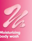 Softsoap Moisturizing Body Wash and Shave Gel, Creamy Strawberry Scent, 20 fl oz Bottle (Pack of 4)