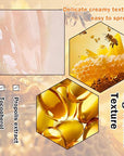 2PCS Bee Lip Balm Honey Pot,Hydrating