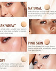 Flawless Eraser Foundation Stick,Korean Hydrating Lightweight Foundation Stick with Brush,Multi-Use Foundation Stick Makeup, Waterproof Thin and Cover Blemishes for All Skin Types (natural, 02)
