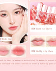 4Pcs Crystal Jelly Moisturizing Lip Oil
