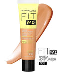 Maybelline Fit Me Tinted Moisturizer, Natural Coverage, Face