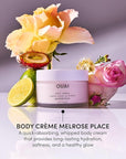 OUAI Body Cream Travel Size, Melrose Place - Hydrating Whipped Body Cream with Cupuaçu Butter, Coconut Oil & Squalane - Softens Skin and Delivers Healthy-Looking Glow - Sulfate Free Skin Care (3.4 Oz)