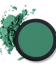 Erinde Single Green Matte Eyeshadow Palette, High Pigmented Eye Shadow Powder, Long Lasting, Ultra-Blendable, Intense Color