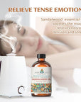 EVOKE OCCU Sandalwood Essential Oils for Skin Care, Diffuser, Perfume, Candle and Soap Making - 4 FL Oz
