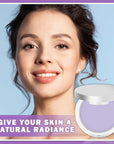 AIUEO Lavender Matte Setting Powder Sunscreen Powder Oil De Maquillaje