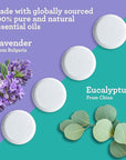 GuruNanda Relax Shower Steamers for Aromatherapy (10 Pack), Relaxation Gifts for Women & Men with Essential Oils, Stress Relief, Home Spa & Self Care