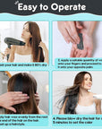 Black Hair Color Wax - Temporary & Washable Hair Styling Mud Gel for Men, Women, Kids,For Halloween, Cosplay, Party, Crazy Hair Day & Children's Day