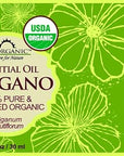 US Organic 100% Pure Oregano Essential Oil - USDA Certified Organic, Steam Distilled (30 ml)