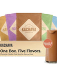 Ka’Chava All-In-One Nutrition Shake Blend, 5 Flavor Sample Pack, 5 Servings, 85+ Superfoods & Nutrients, Meal Replacement, Greens Plant-Based Superfood Powder Protein Drink, Digestive Enzymes & Probiotics, Vegan Dairy Gluten Free