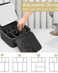 Relavel travel makeup bag with