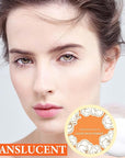 Oil Control Loose Face Powder,Translucent Setting Powder With