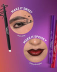 Covergirl Outlast, Spider's Web, Lipstain Halloween Limited Edition, Transfer-Proof, Non-Drying, Lightweight, Buildable, 0.05oz