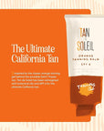 Tanning Club - Tan De Soleil Orange Gel - SPF 6 Sun Tanning Lotion - Botanical Formula for Sun-Kissed Glow - 100ml