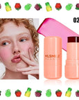 Milk Jelly Blush, Cooling Water Milk Jelly Tint, Makeup, 02