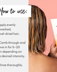 FOUR REASONS Color Mask - Apricot - (27 Colors) Toning Treatment, Color Depositing Conditioner, Tone & Enhance Color-Treated Hair - Semi Permanent Hair Dye, Vegan and Cruelty-Free, 6.76 fl oz
