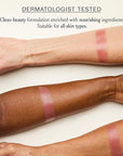 Boomstick Rose Nude ® All-in-One Cream Blush for Cheeks, Eyes & Lips, Long-Wearing, Blendable Makeup Blush Stick for Mature Skin, Cruelty-Free Lip Cheek Tint with Skincare Benefits