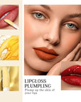 two faced lip injection extreme lip plumper gloss - hydrating lip oil & lip mask for plump, smooth lips, Hydrating & Reduce Fine Lines 5ML