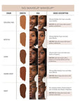 No Makeup Makeup Long-Lasting Lightweight Foundation & Brush Duo | Cruelty-Free, Fragrance-Free, Buildable, Transfer-Proof Liquid Makeup (Deep)